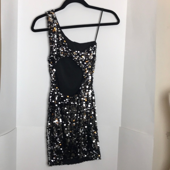 OneRadGirl Dress Population Sequin Dress Size Smal - Picture 2 of 9